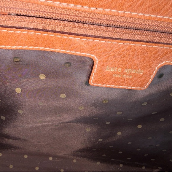 Kate Spade Fuchsia and Brown coated canvas Diaper Tote - Picture 4 of 5